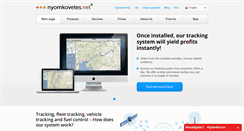 Desktop Screenshot of gpsnyomkovetes.net